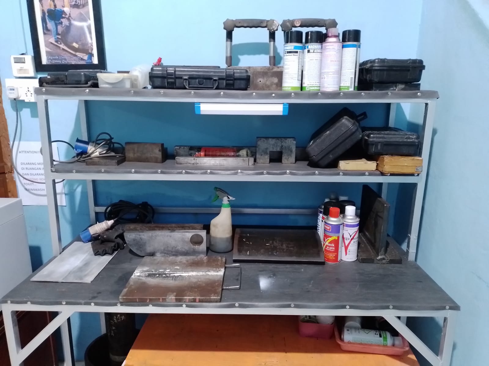 PT Greatways NDT Facility - Calibration Table