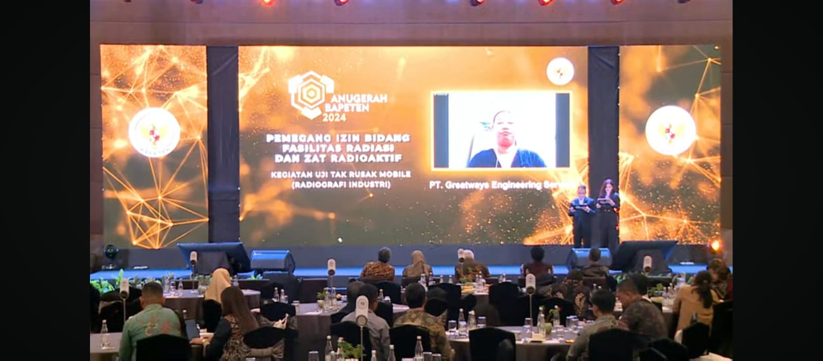 PT Greatways NDT - BAPETEN AWARD 2024